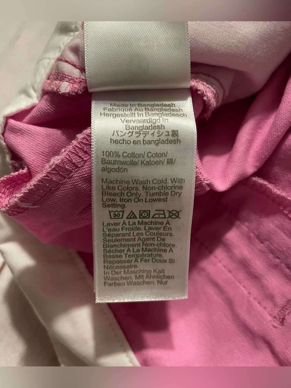 J. Crew 5” Chino Shorts Women’s 0 Pink Cotton Mid Rise Pockets Preppy Casual - Picture 7 of 8